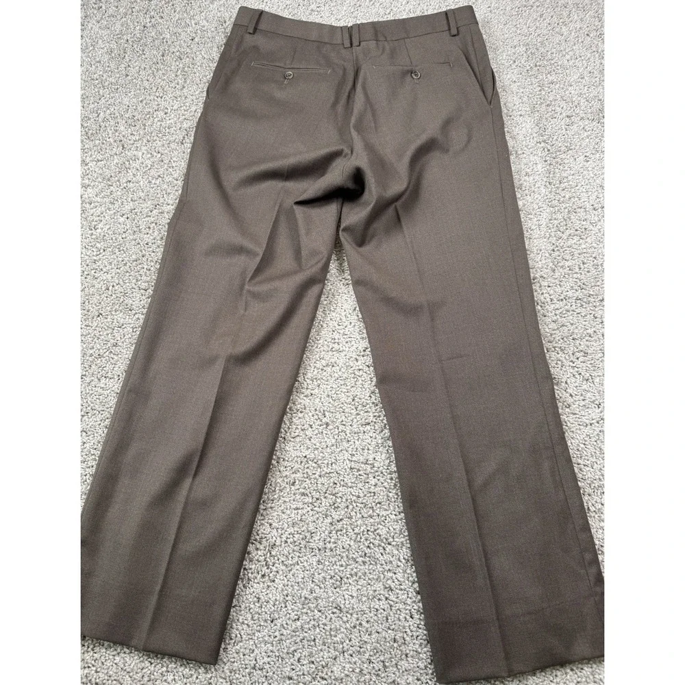 Jos A Bank Tailored Fit‎ Blazer Brown Wool Measures Size 38 Pants 33x29 Read